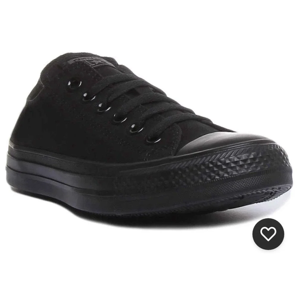 Converse M5039 Ct As Ox Canvas Women's Sneakers In Black size 7 New
